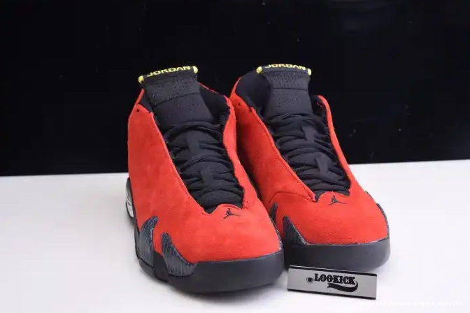 Official Maikesneakers 654459-670 Retro Jordan Air Red 14 Challenge 0423